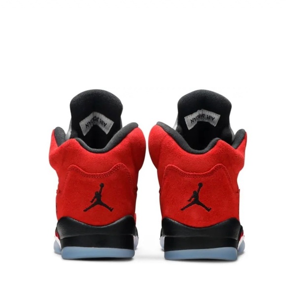 EUC Air Jordan 5 Retro GS 'Raging Bull' 4Y - Picture 4 of 9